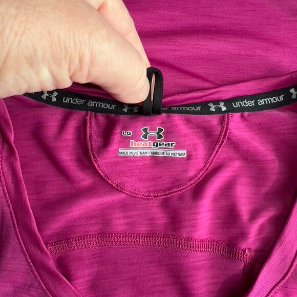 Under Armour Womens HeatGear Racerback Tank Top - Picture 4 of 4